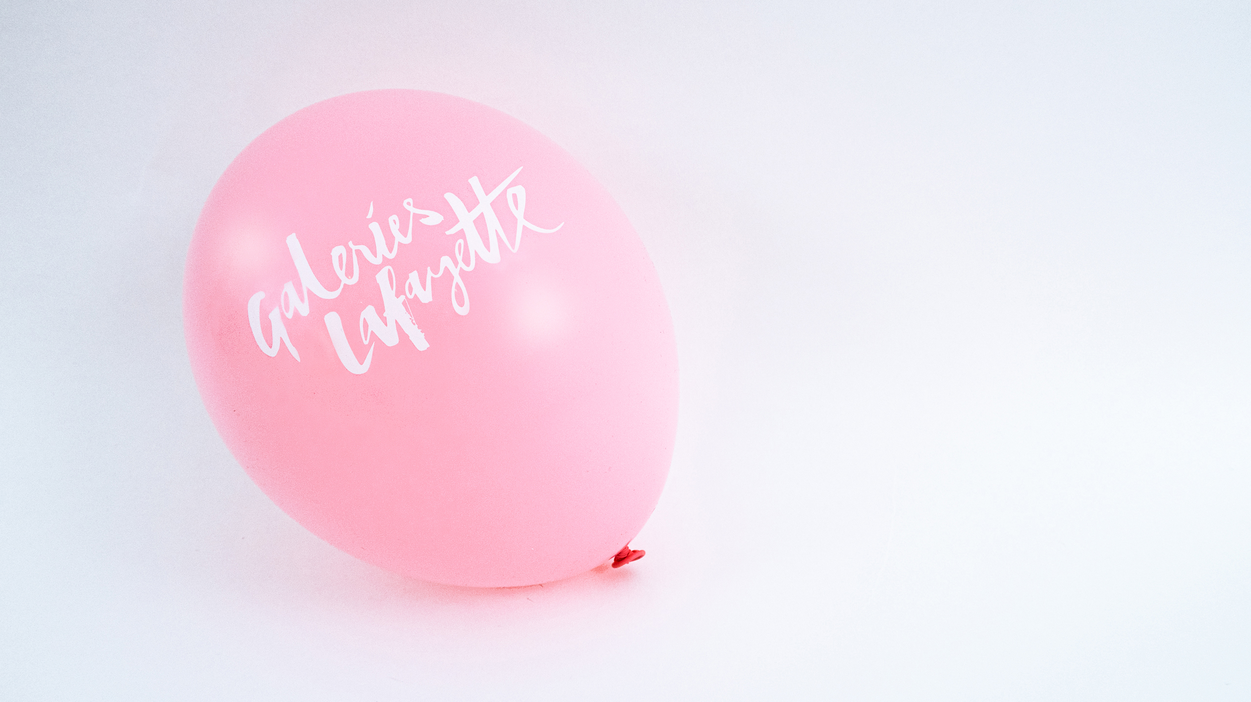 Ballon personnalisé avec logo galeries lafayette