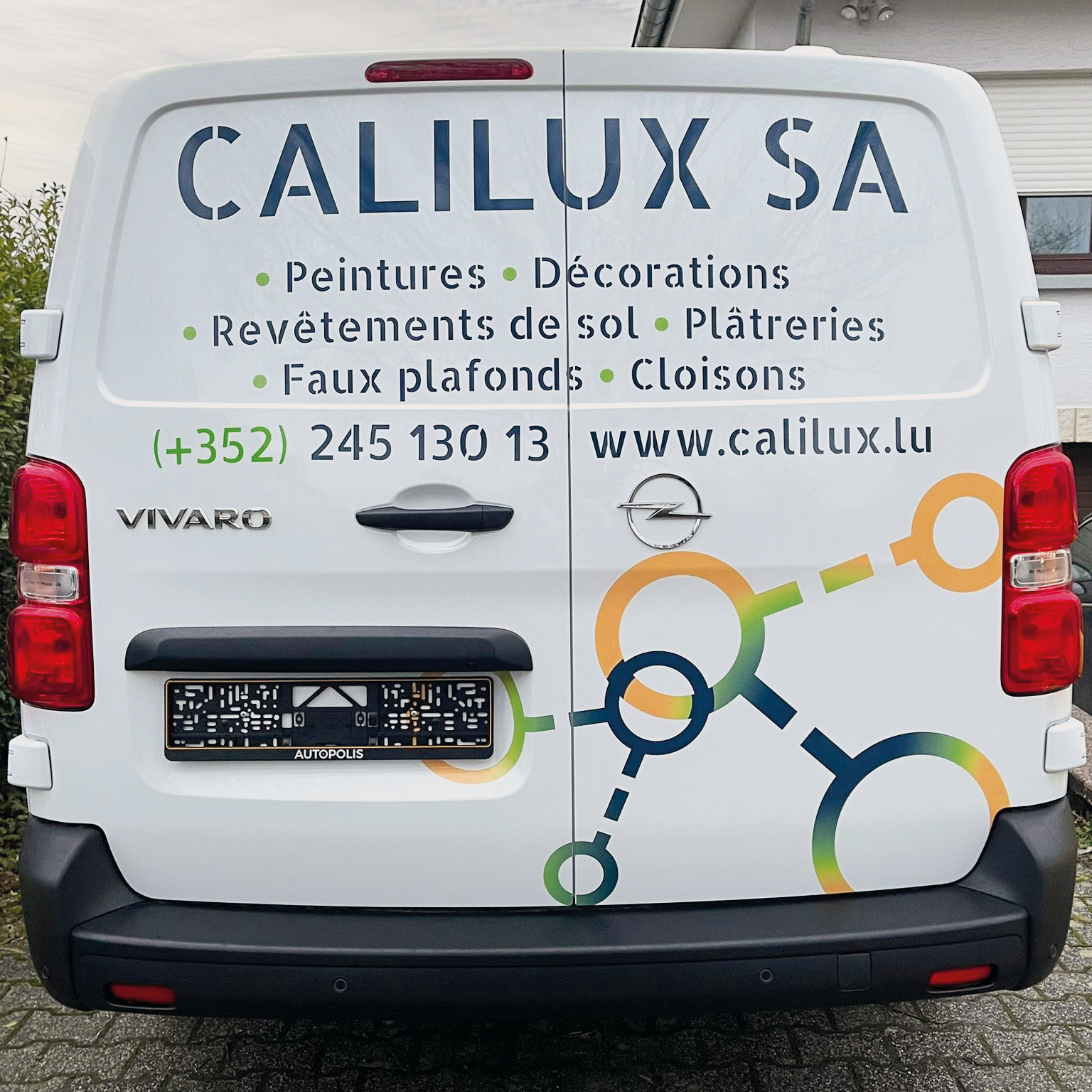 Lettrage calilux