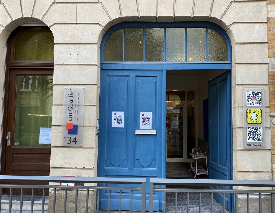 Plaque amquartier