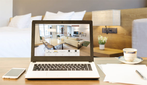 Création du site Web MG hotels