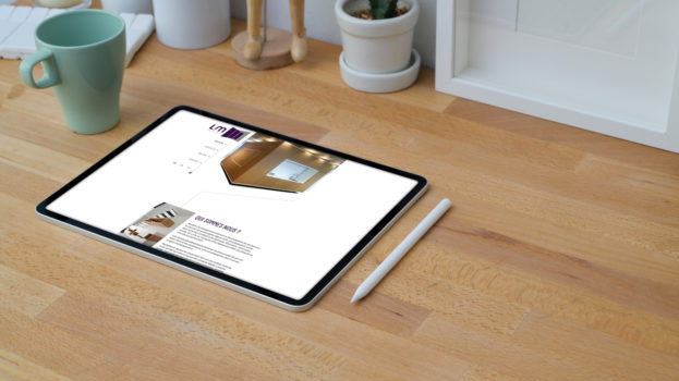 Création du site Web Lm Technique, un style épuré et raffiné