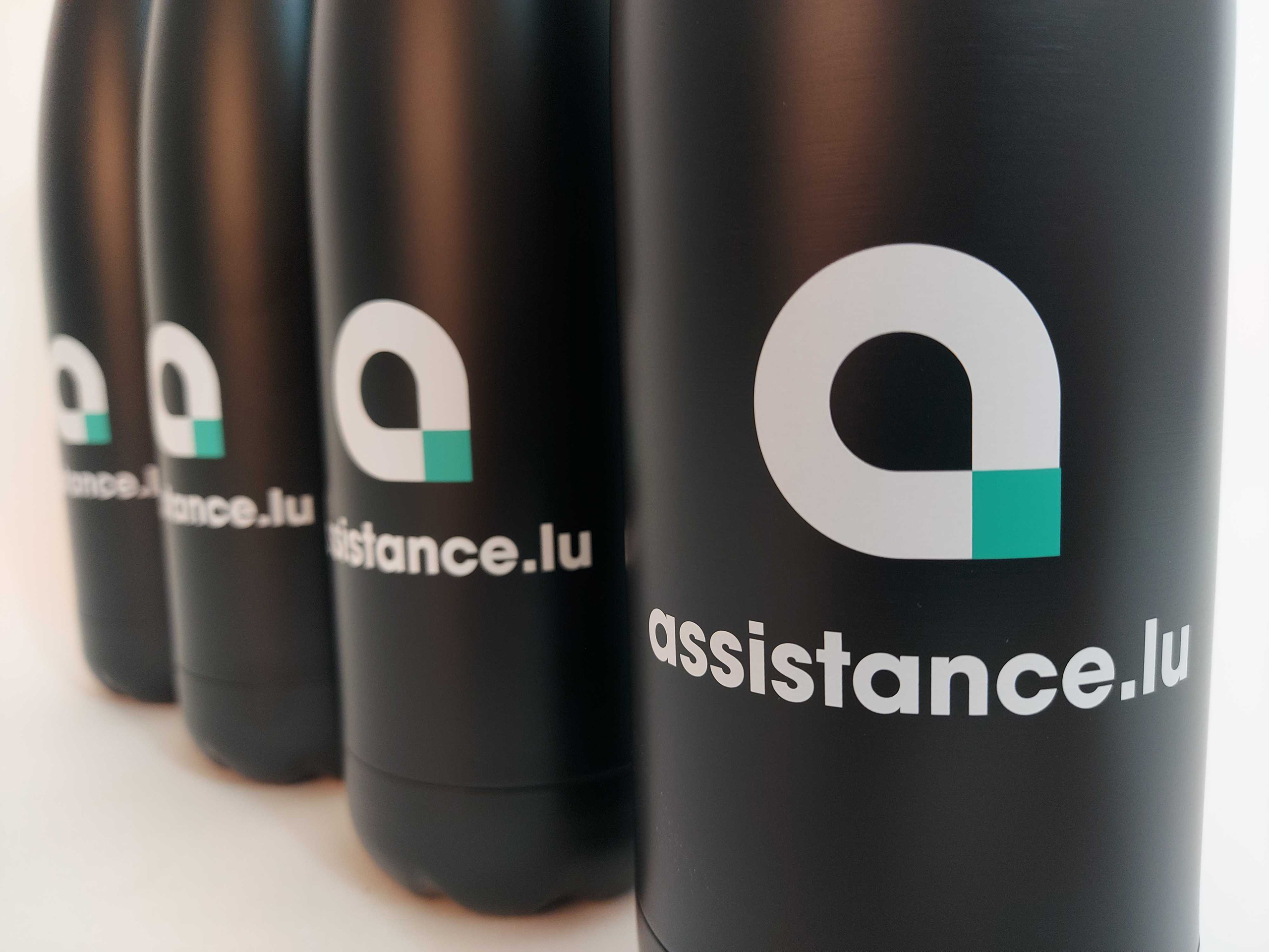 Assistance lu Stylo gourdes isothermes marquage