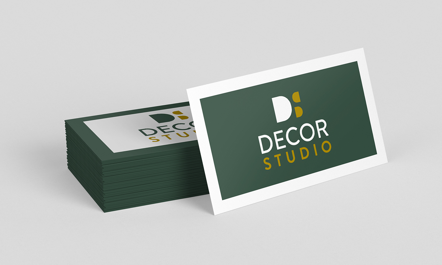 Decor studio logo carte de visite