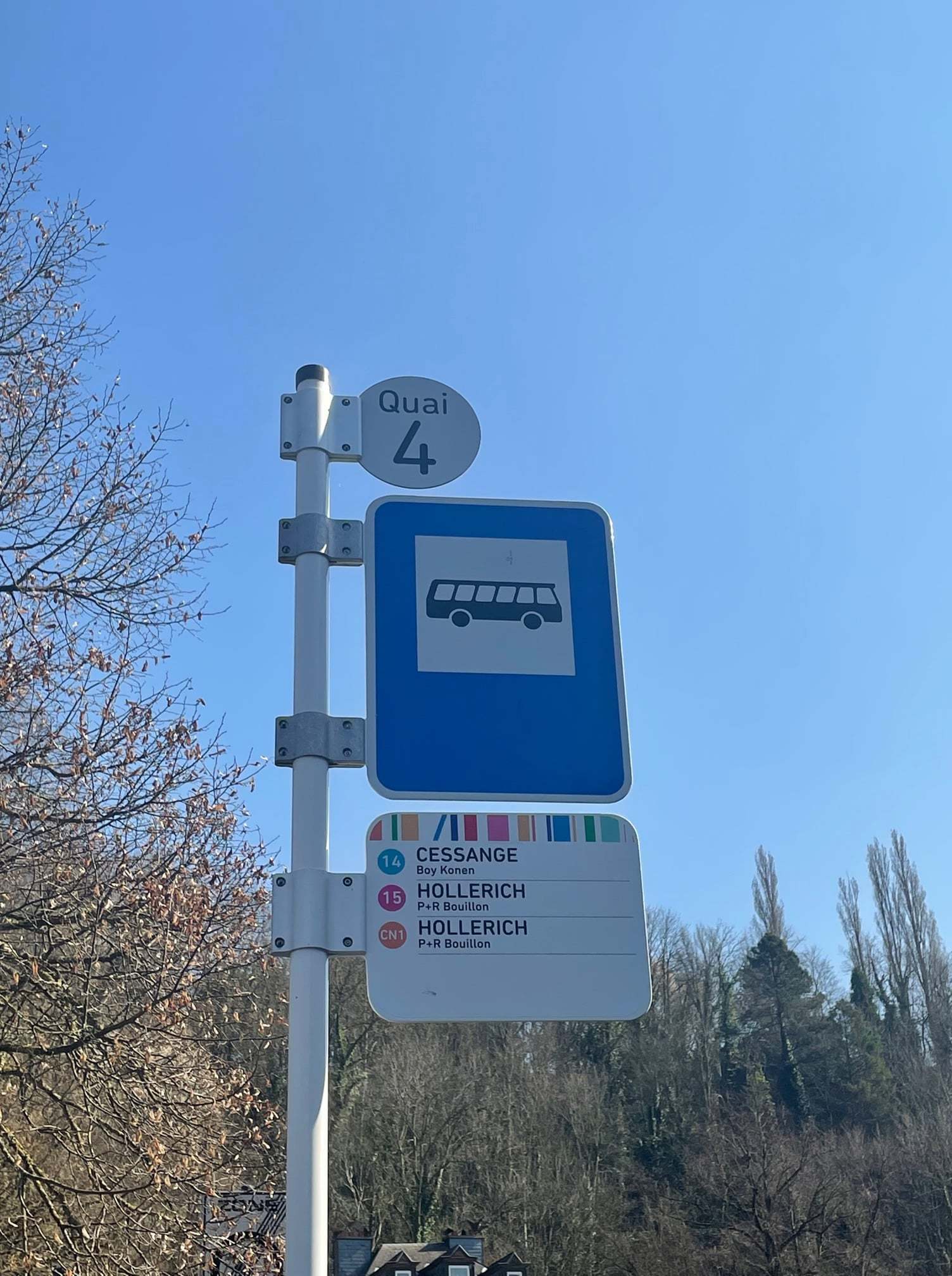 Panneau ville luxembourg