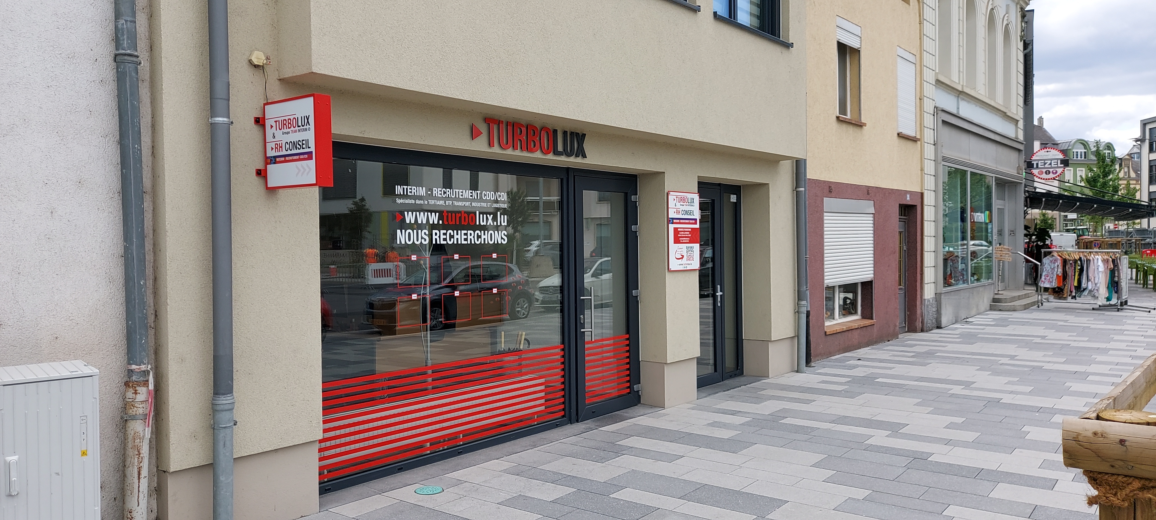 pose enseigne turbolux