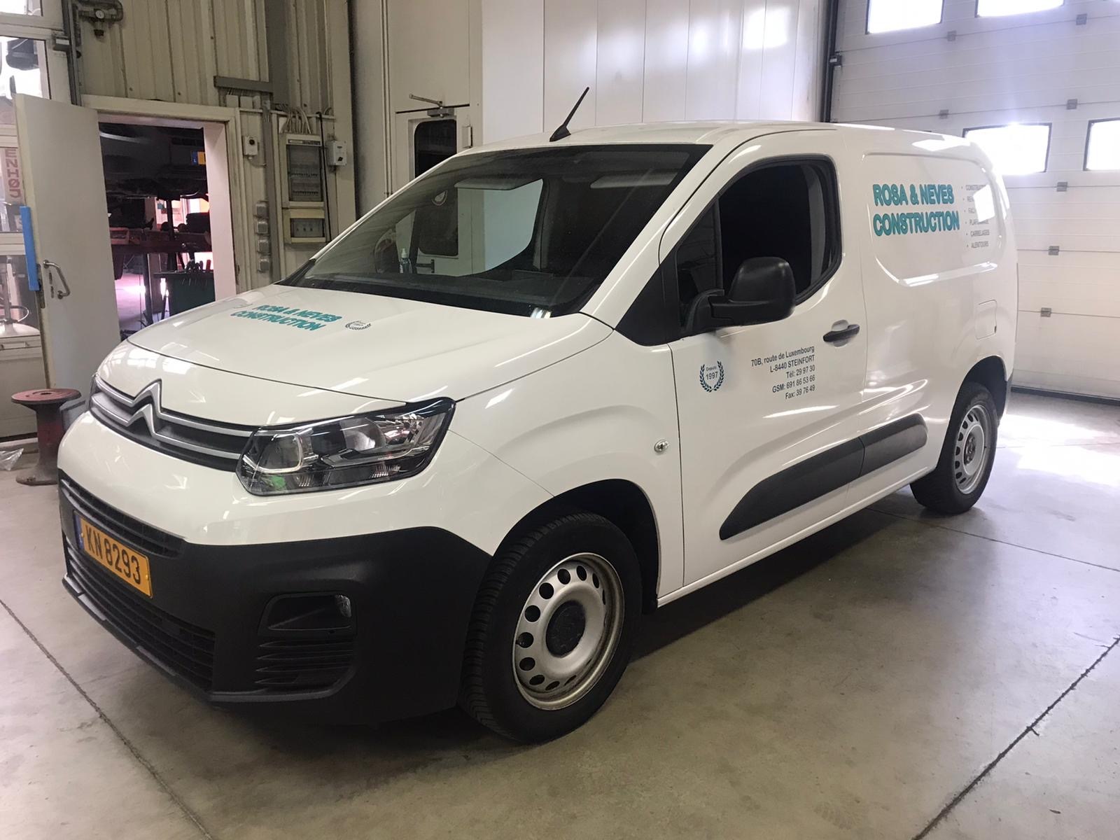 rosa & neves camion lettrage automobile