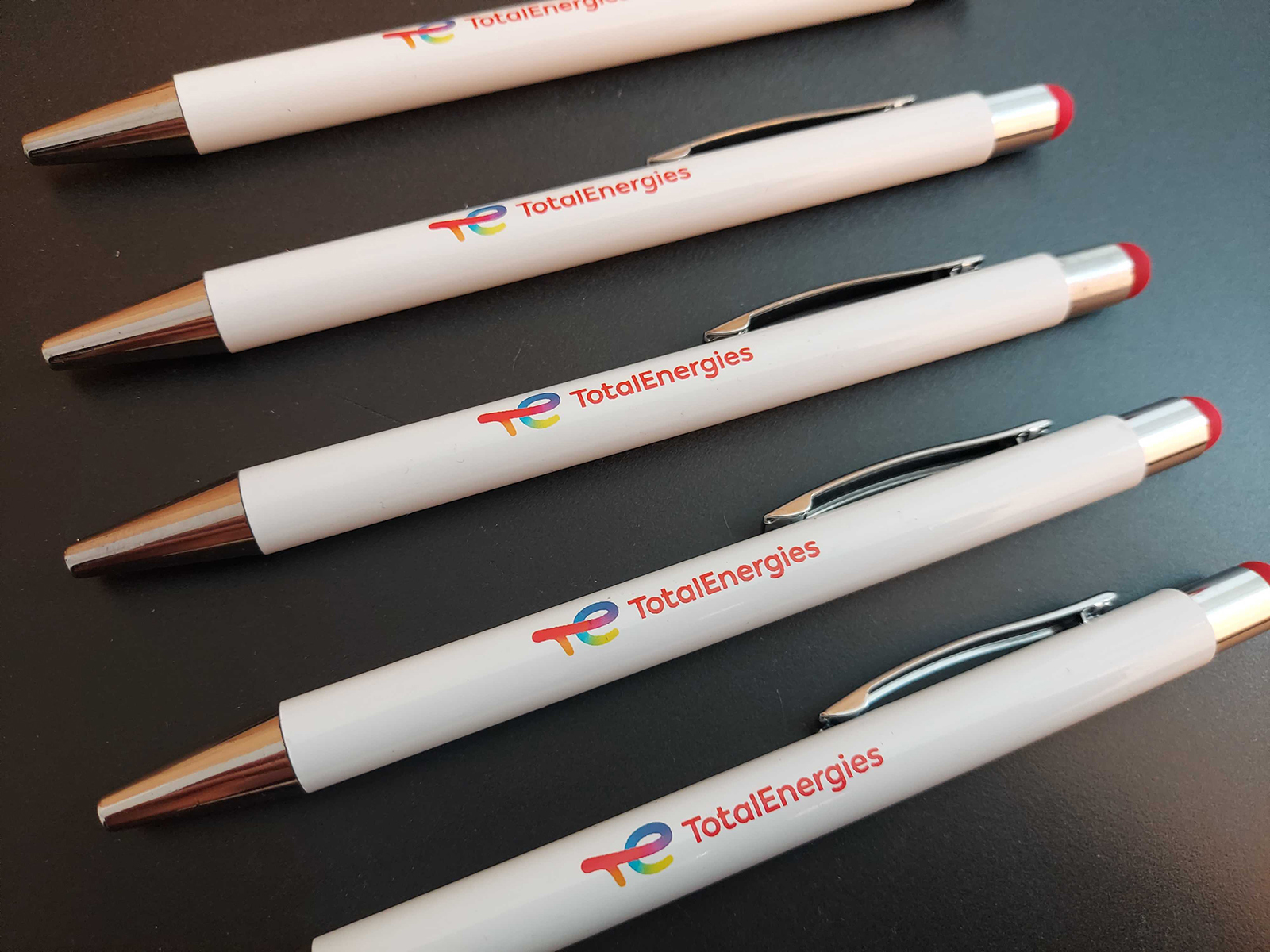 stylos personnalisés Total Energies